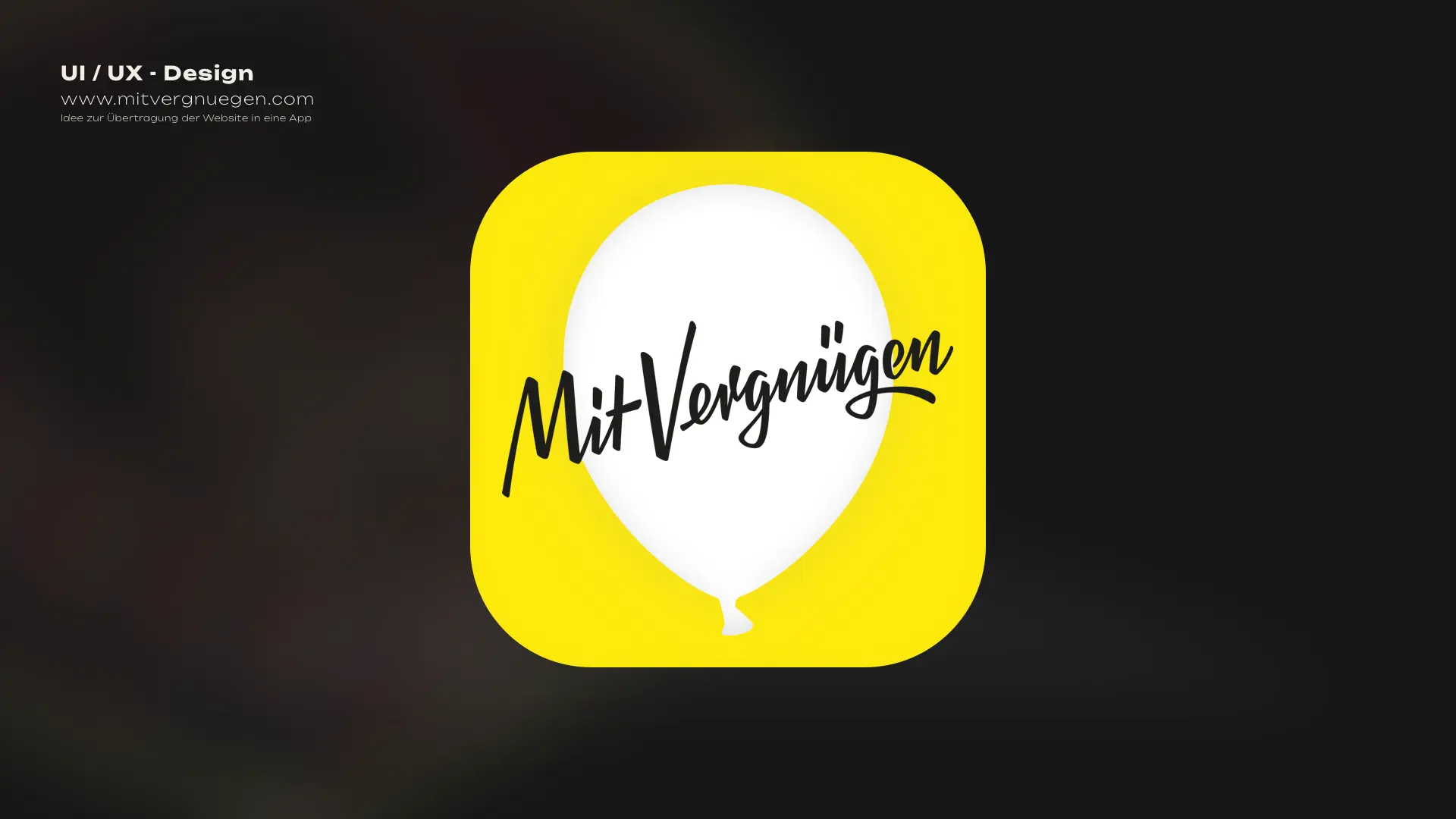 Image Mit Vergnügen App Design Idee Cover